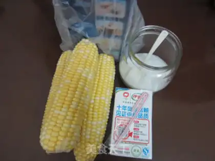 Make Milky corn juice step 0