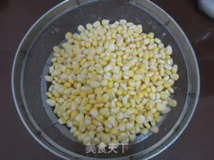 Make Milky corn juice step 1