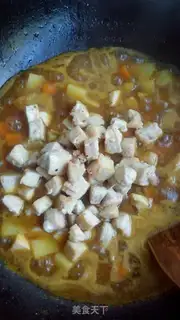 Make curry chicken step 8