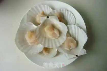 Make Garlic fan sap step 1