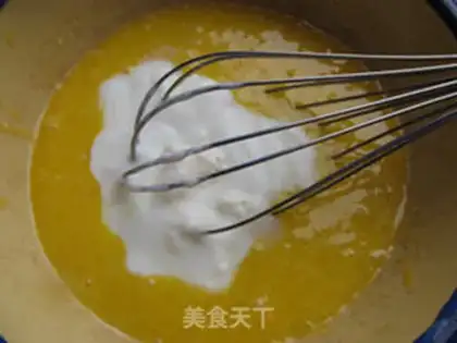 Make Yogurt chili cake step 8