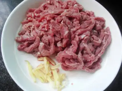 Make Dried beef silk step 1
