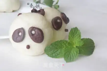 Make Panda bun step 8