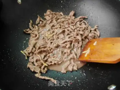 Make Dried beef silk step 3