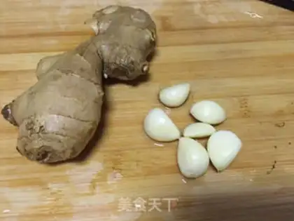 Make Garlic abalone step 2