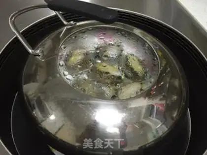 Make Garlic abalone step 4