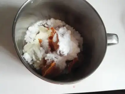 Make Red sugar, black cheese bread step 5
