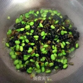Make Heining fried beans step 4