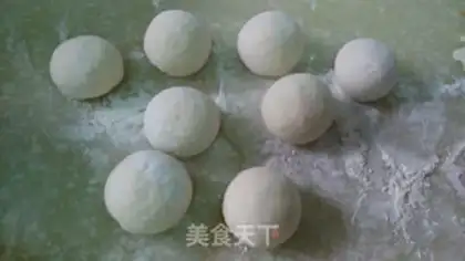Make Fresh meat buns step 6