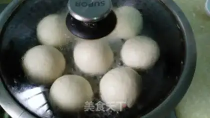 Make Fresh meat buns step 8