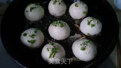 Make Fresh meat buns step 10