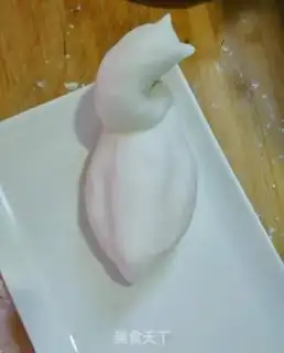Make White Peacock step 2
