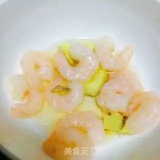 Make Shrimp eggs step 1