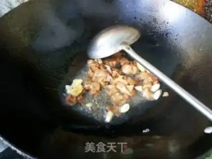Make Autumn sausage fried meat step 5