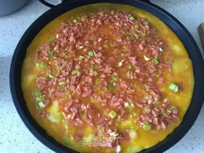 Make Ham and eggs step 5