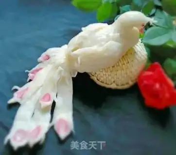 Make White Peacock step 15