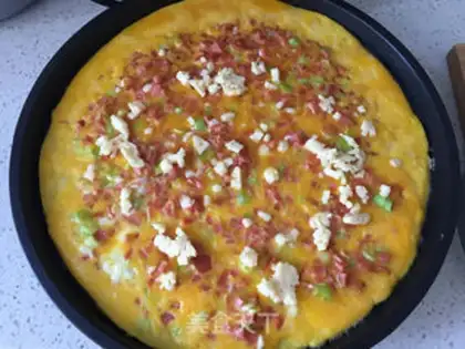 Make Ham and eggs step 8