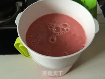 Make Watermelon sandy ice step 1