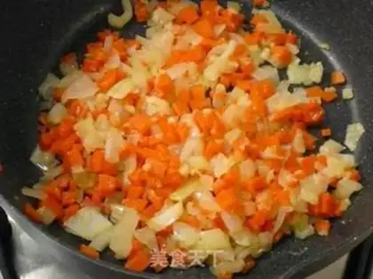 Make Black pepper sauce, little star step 3
