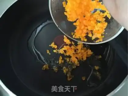 Make Salted egg soybeans step 3