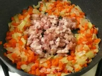 Make Black pepper sauce, little star step 4