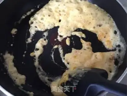 Make Salted egg soybeans step 4