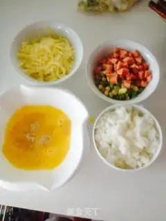 Make Rice pizza step 0