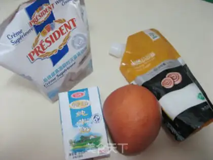 Make Mango milkshake step 0