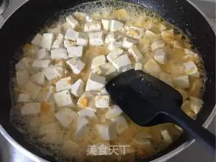 Make Salted egg soybeans step 6