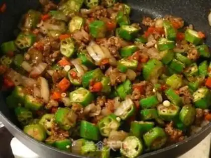 Make Black pepper sauce, little star step 7