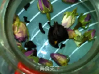 Make The rose tea of Lord Luo step 3