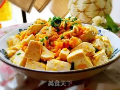 Make Salted egg soybeans step 8