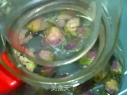 Make The rose tea of Lord Luo step 5