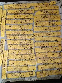 Make Sesame fries step 7