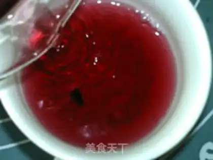 Make The rose tea of Lord Luo step 7