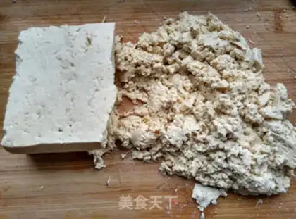 Make Shrimp tofu pie step 0