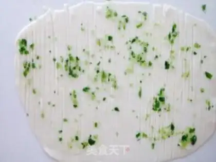 Make Onion cake step 5