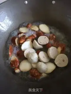 Make Potato-dry meatballs step 2