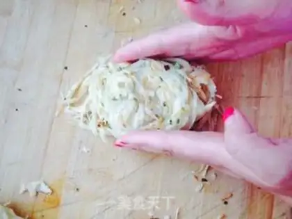Make Onion cake step 9