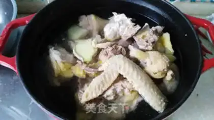 Make Pumpty chicken soup step 3