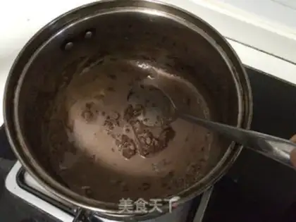 Make Chocolate ice cream step 2