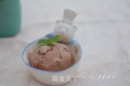 Make Chocolate ice cream step 7