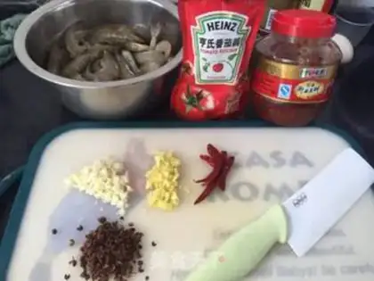 Make Spicy shrimp step 3