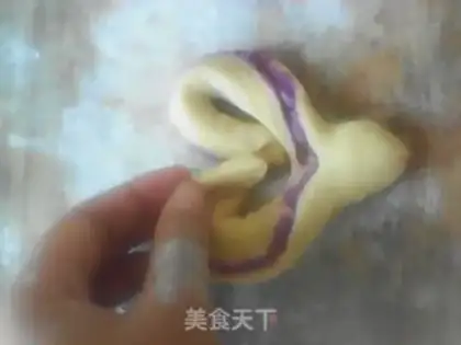 Make Purple heart bread step 6