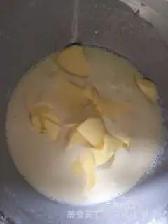 Make Milky yellow pie step 4