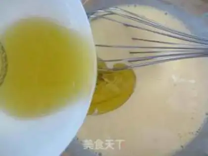 Make walnut yogurt cake step 4