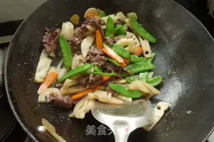 Make Three-colour beef step 8