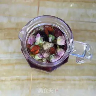 Make The rose tea of Lord Luo step 3