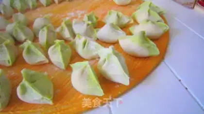 Make The jade dumplings step 5