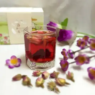 Make The rose tea of Lord Luo step 6